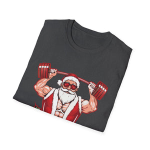 Christmas Gym Workout Ugly Christmas Merry Fitness Unisex T-Shirt