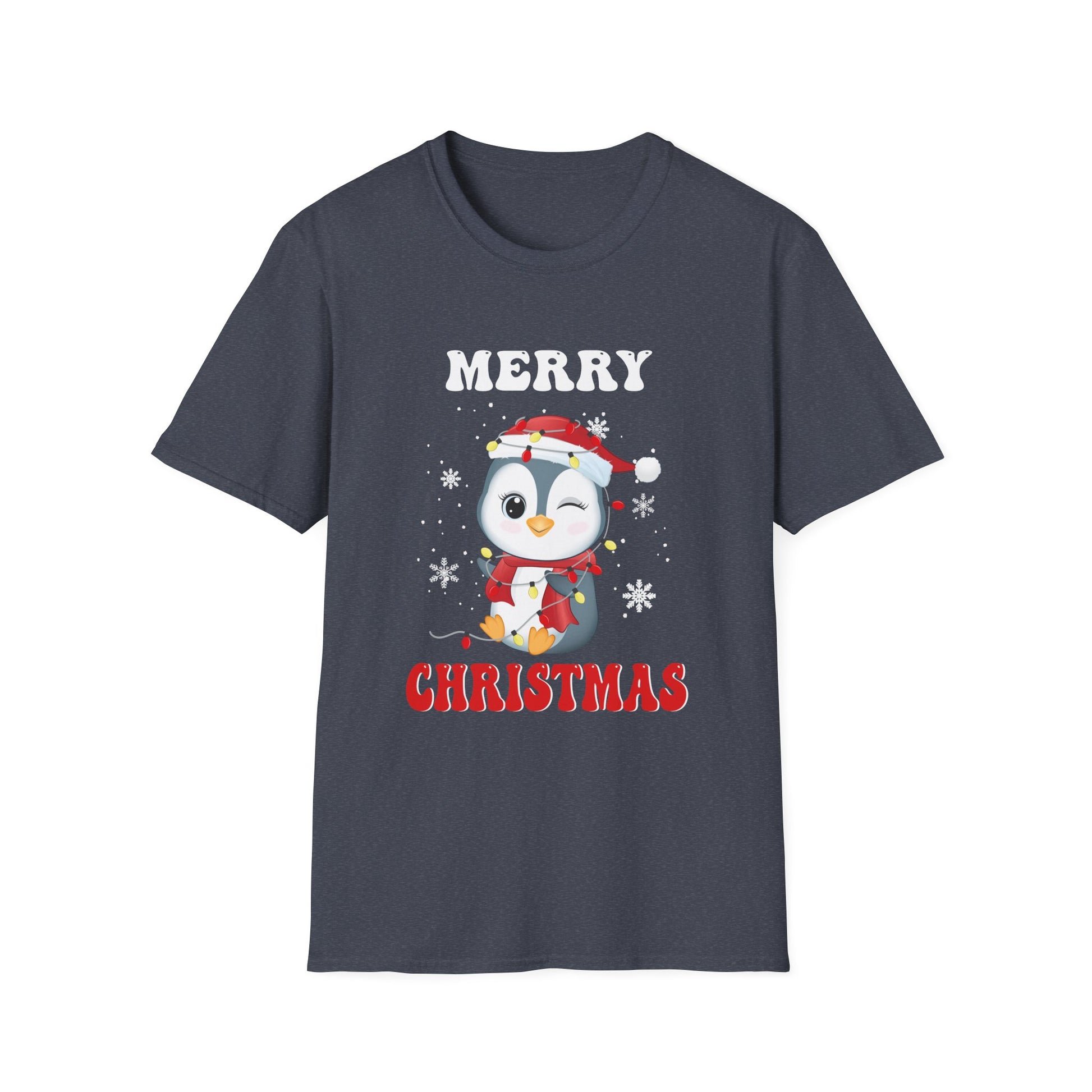 Christmas Shirt Penguin Family Christmas TShirts Christmas Unisex T-Shirt