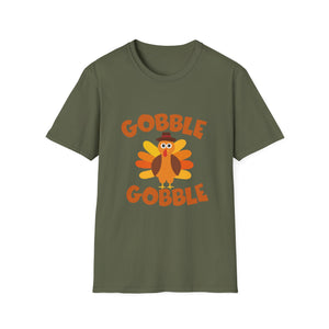 Gobble Gobble Turkey T-Shirt — Cute Thanksgiving Tee for Kids & Adults