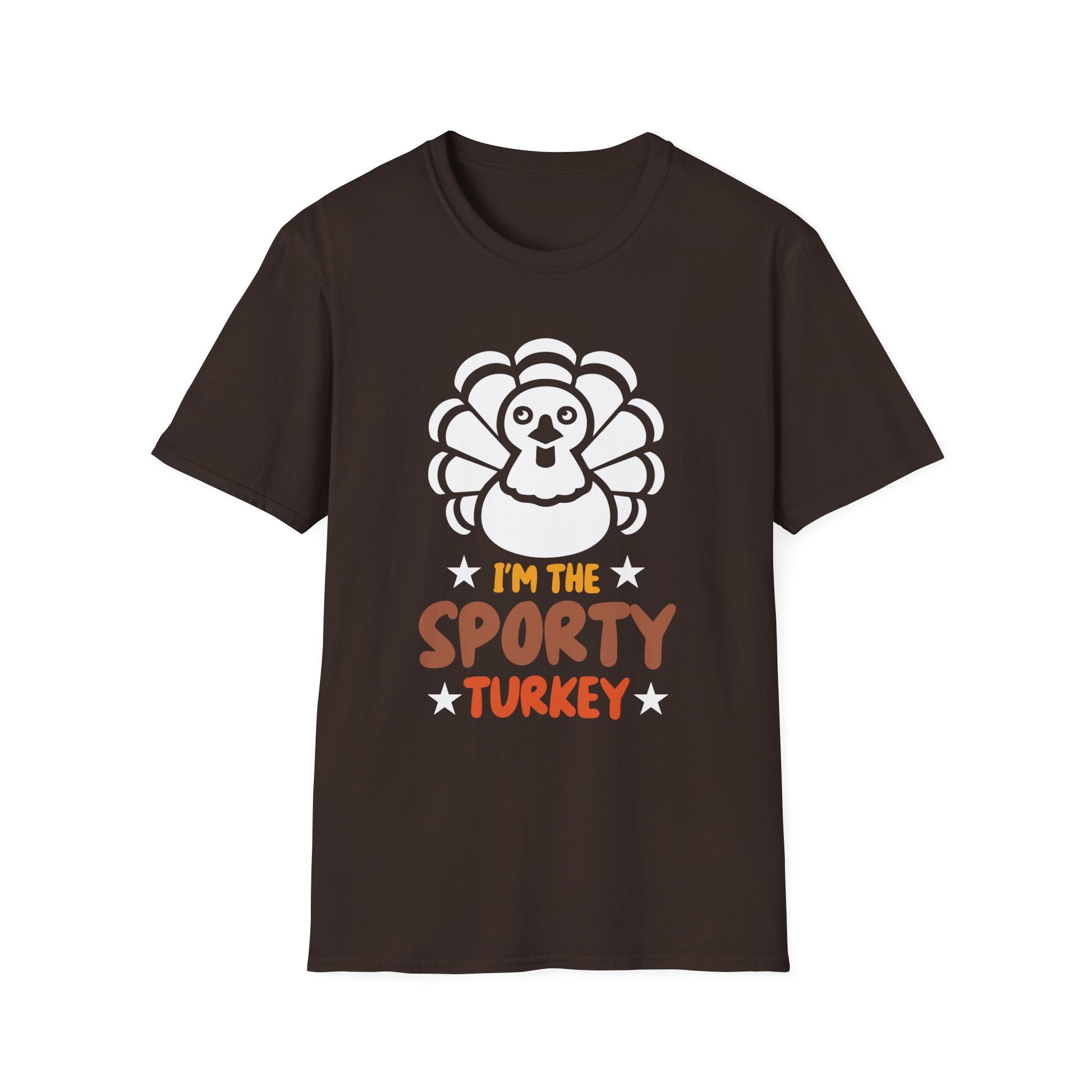 I’m the Sporty Turkey T-Shirt — Funny Thanksgiving Turkey Tee