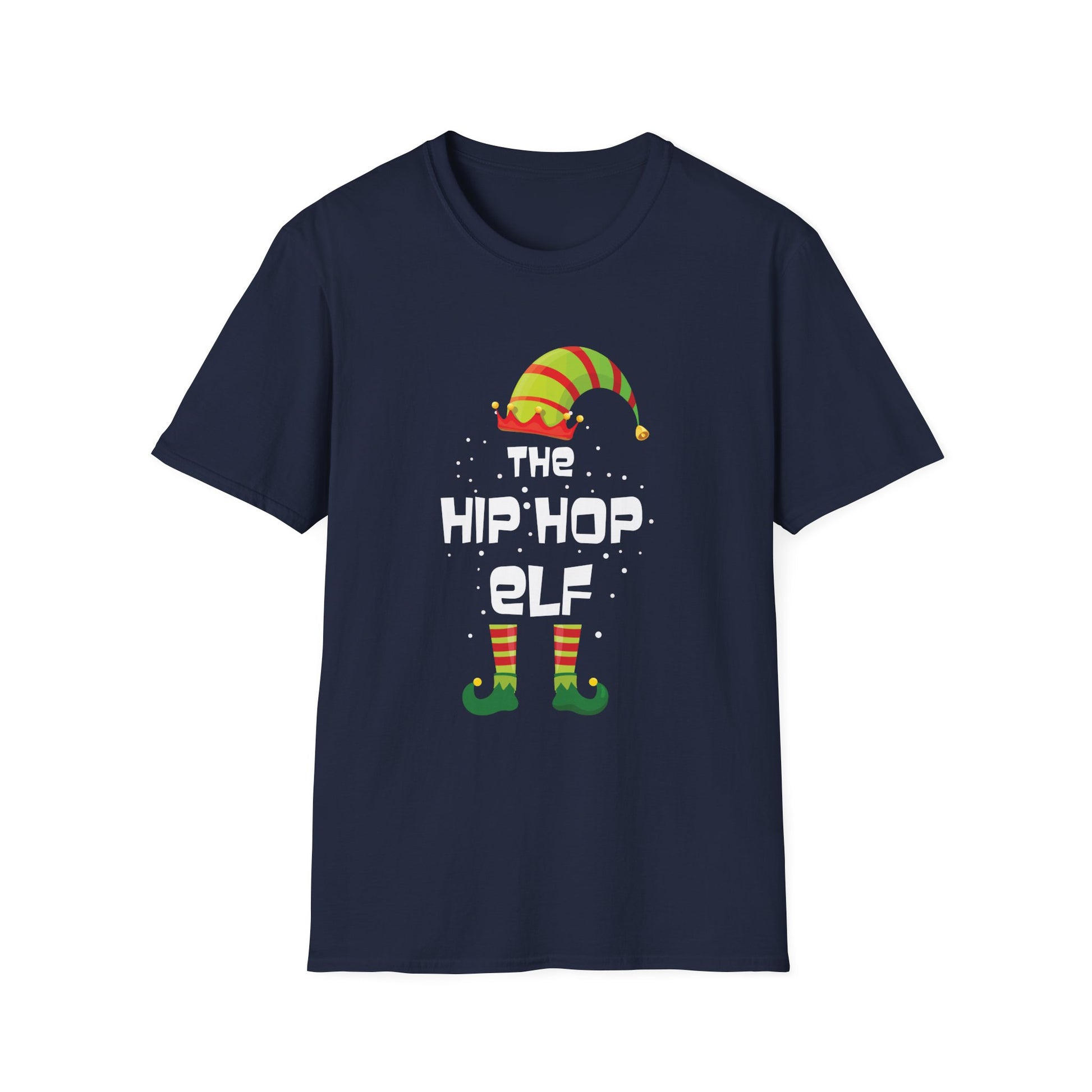Hip-Hop Elf T-Shirt — Funny Christmas Elf Holiday Tee