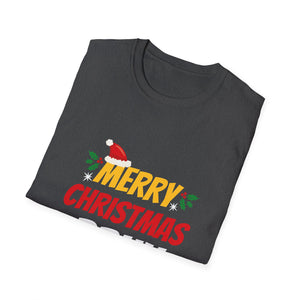 Bruh Meme Funny Saying Bro Greeting Teens Boys Men Christmas Unisex T-Shirt