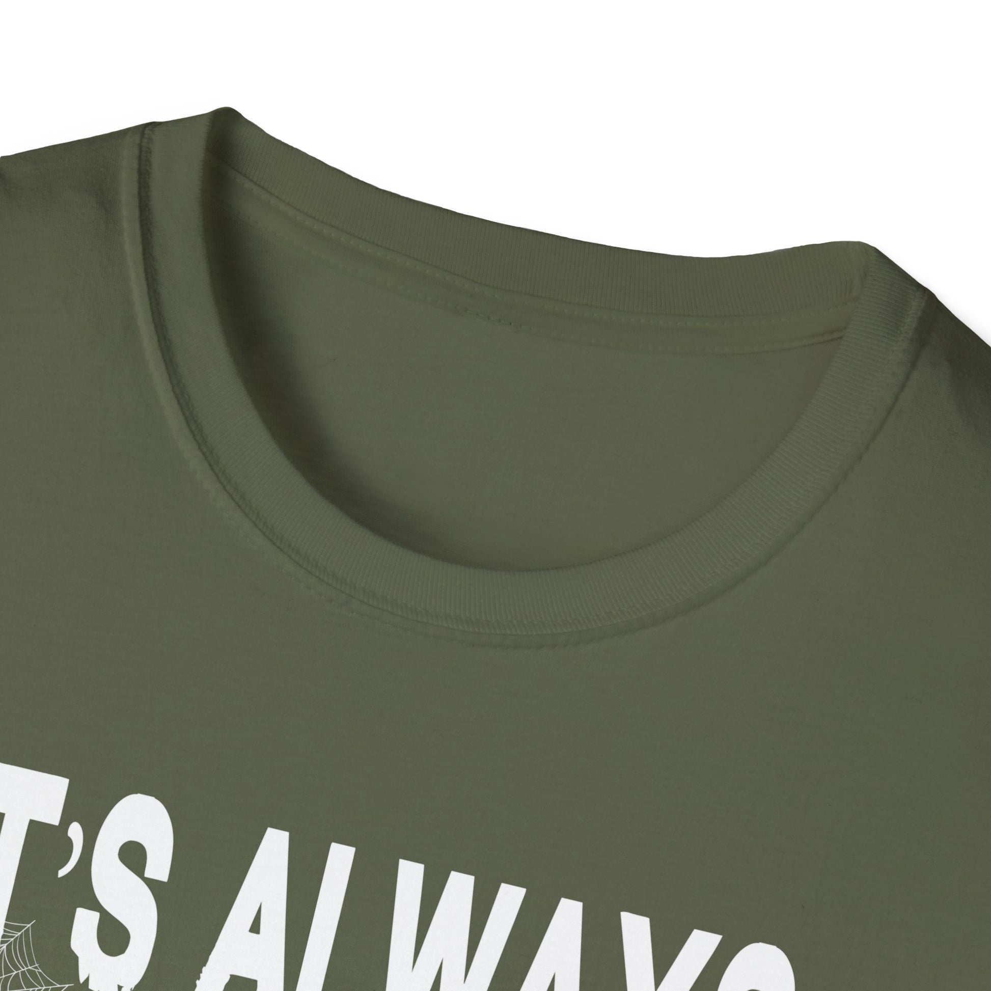 Halloween T-Shirt — "It's Always Halloween Inside My Head" Spooky Graphic Tee