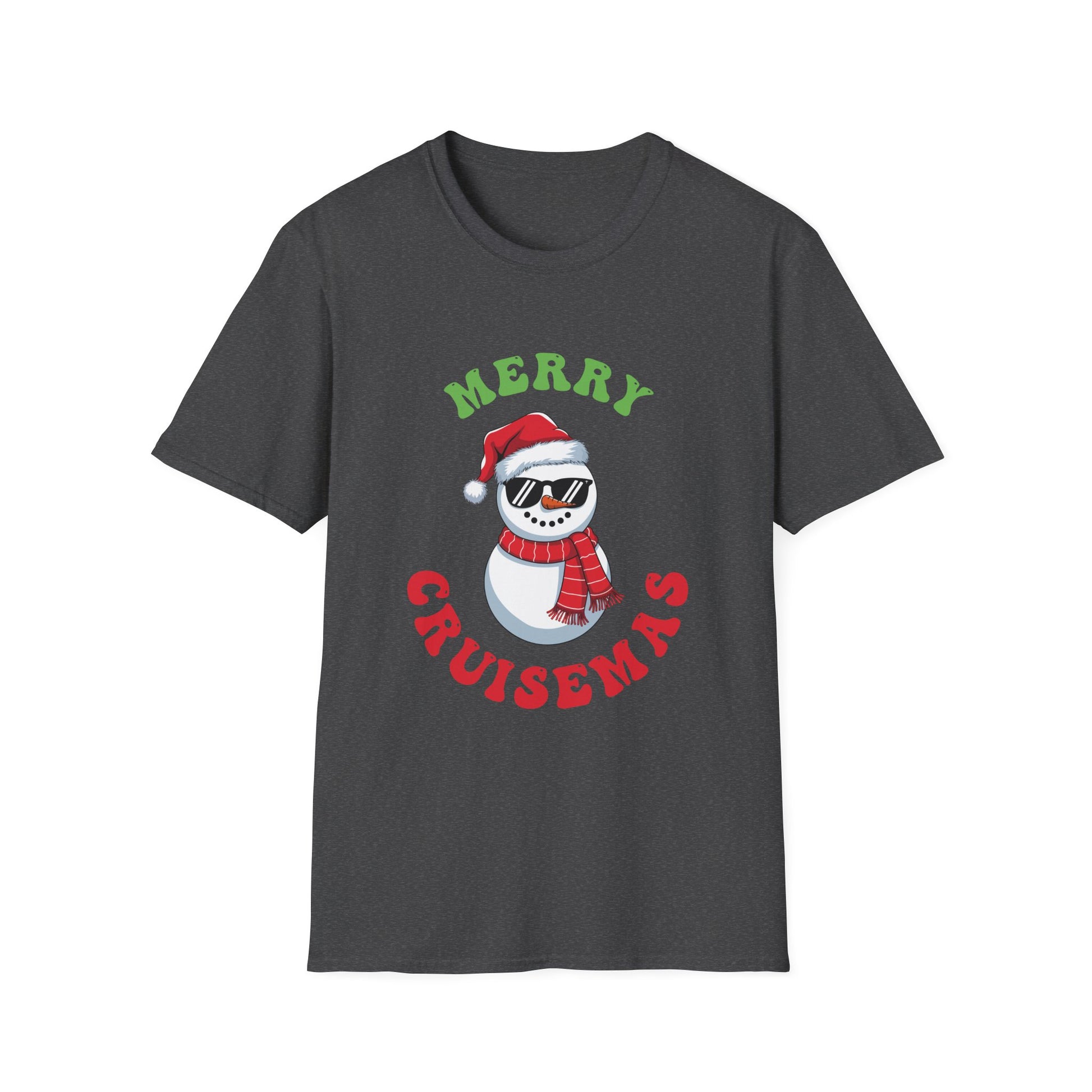 Merry Cruisemas 2025 Christmas Santa Snowman Cruise T-Shirt