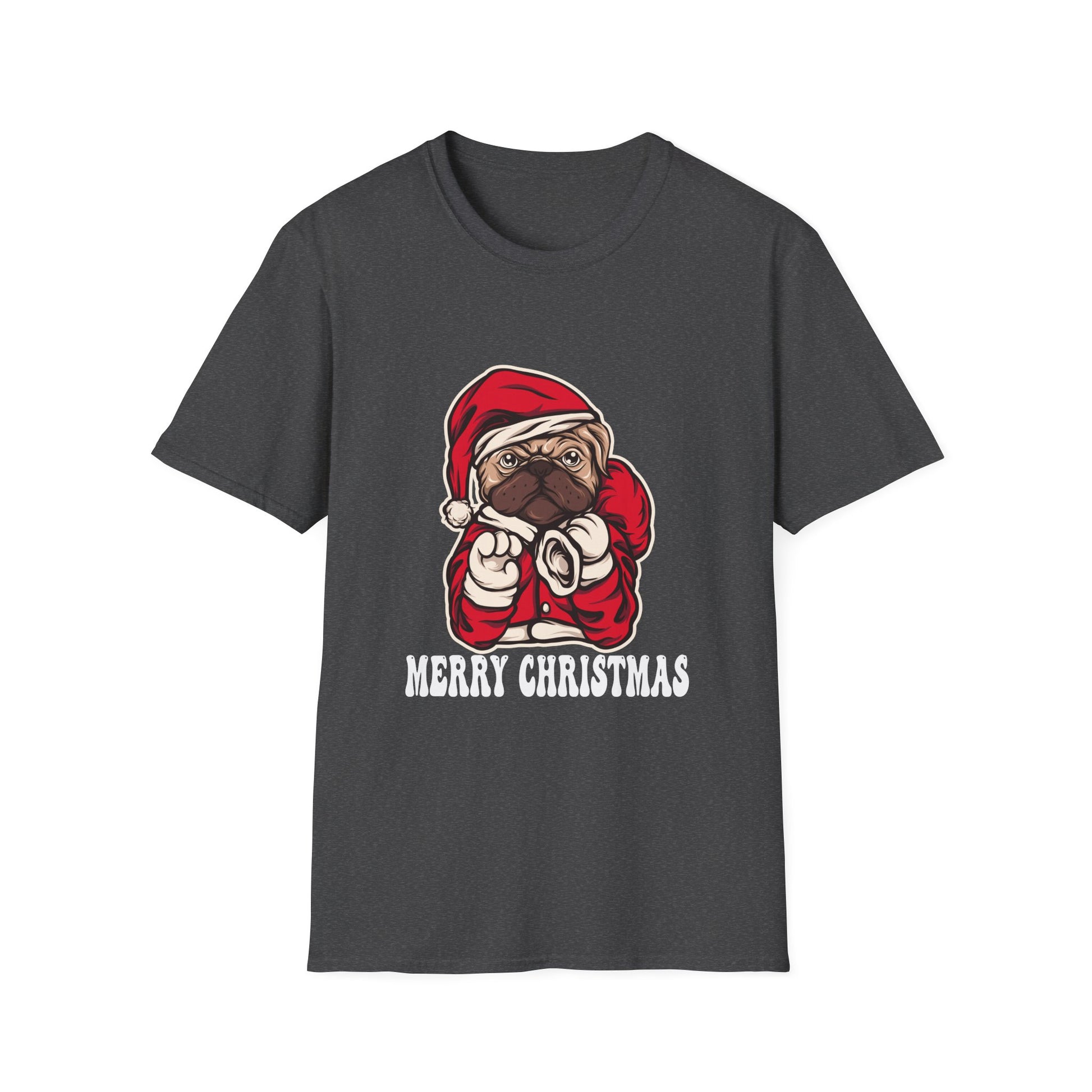 Christmas Bulldog Bully Merry English Bulldog Christmas Unisex T-Shirt