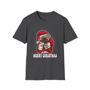 Christmas Bulldog Bully Merry English Bulldog Christmas Unisex T-Shirt
