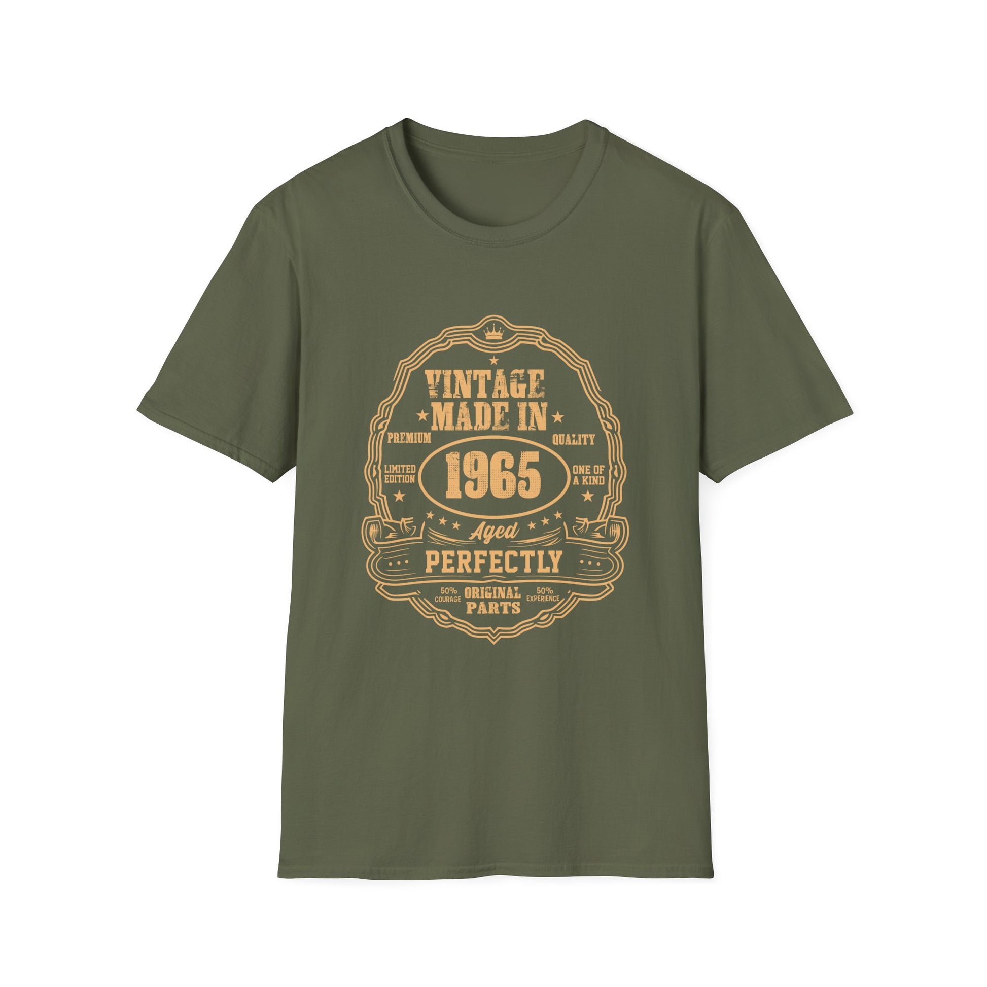 1965 Vintage Made In Tee — Perfectly Aged 58th Birthday Shirt