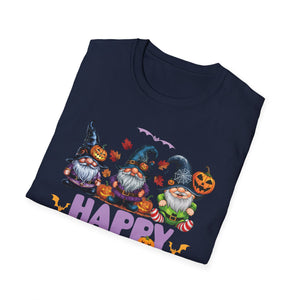 Happy Halloween Gnomes T-Shirt — Cute Spooky Pumpkin Gnome Halloween Tee