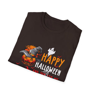 Happy Halloween And Yes It's My Birthday Unisex Softstyle T-Shirt