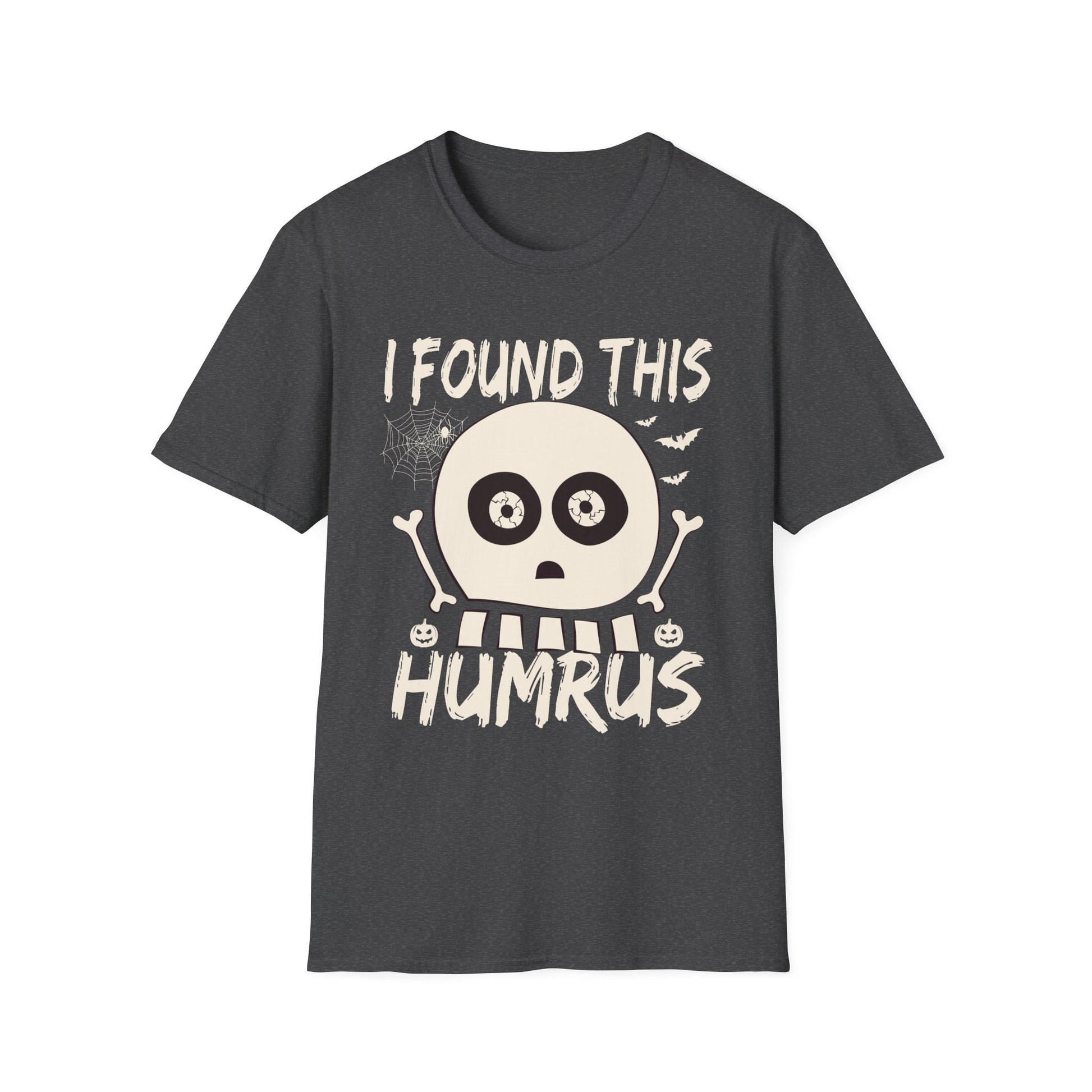 I Found This Humrus Skull T-Shirt — Funny Halloween Pun Tee