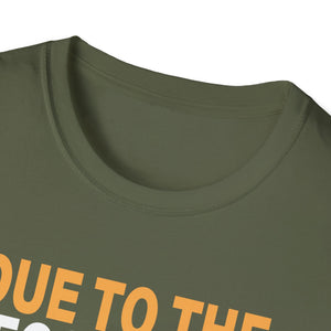 Due To Inflation This Is My Halloween Costume Cute Halloween Tee Unisex Softstyle T-Shirt