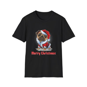 Christmas Pug T-Shirt — Cute Santa Pug 