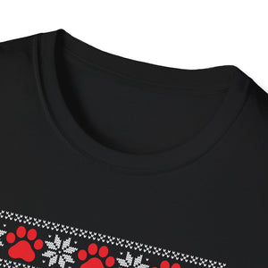 Sock Monkey Christmas Ugly Christmas Sweater Unisex Softstyle T-Shirt