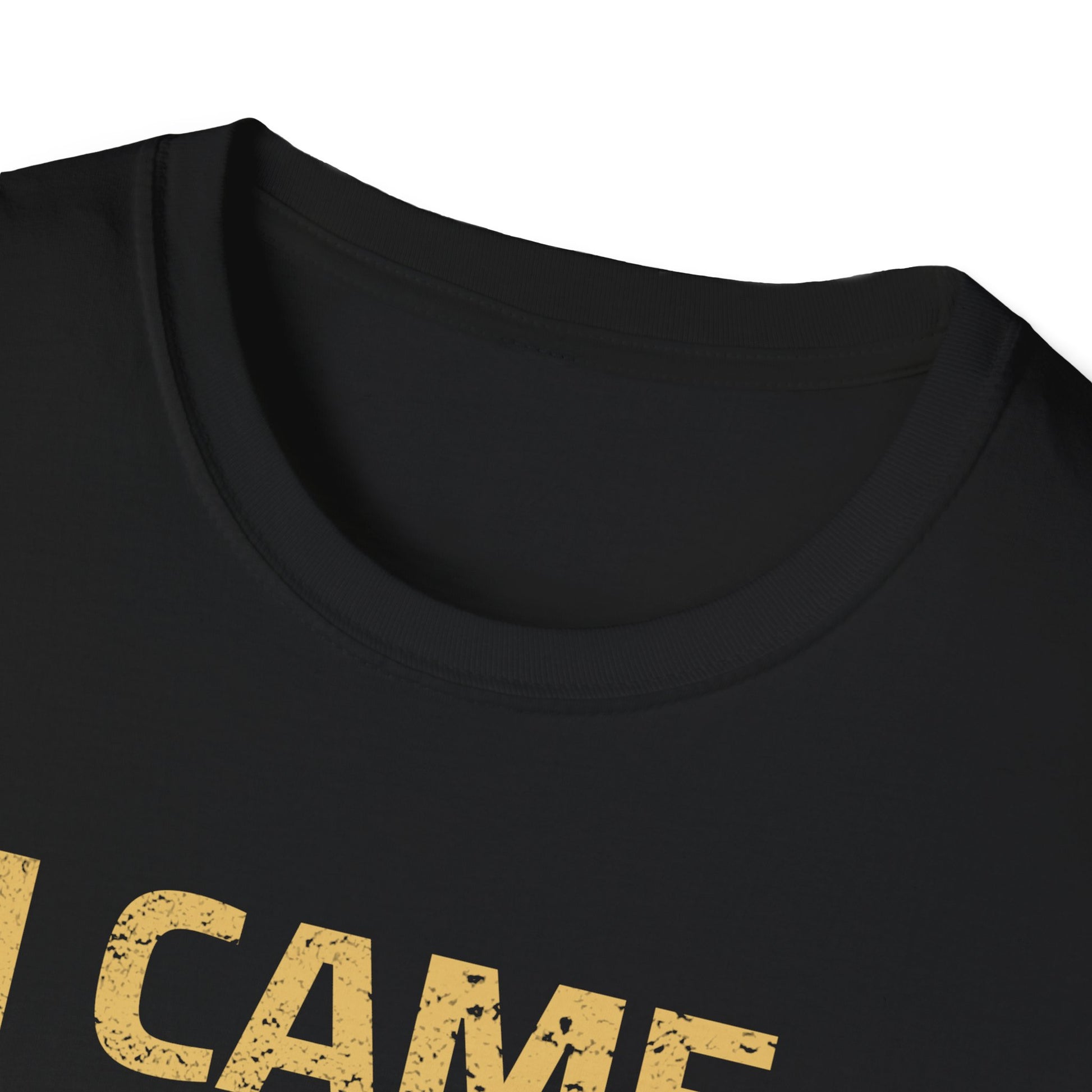 I Came I Saw I Had Anxiety So I Left Funny Introvert Anxiety Unisex T-Shirt