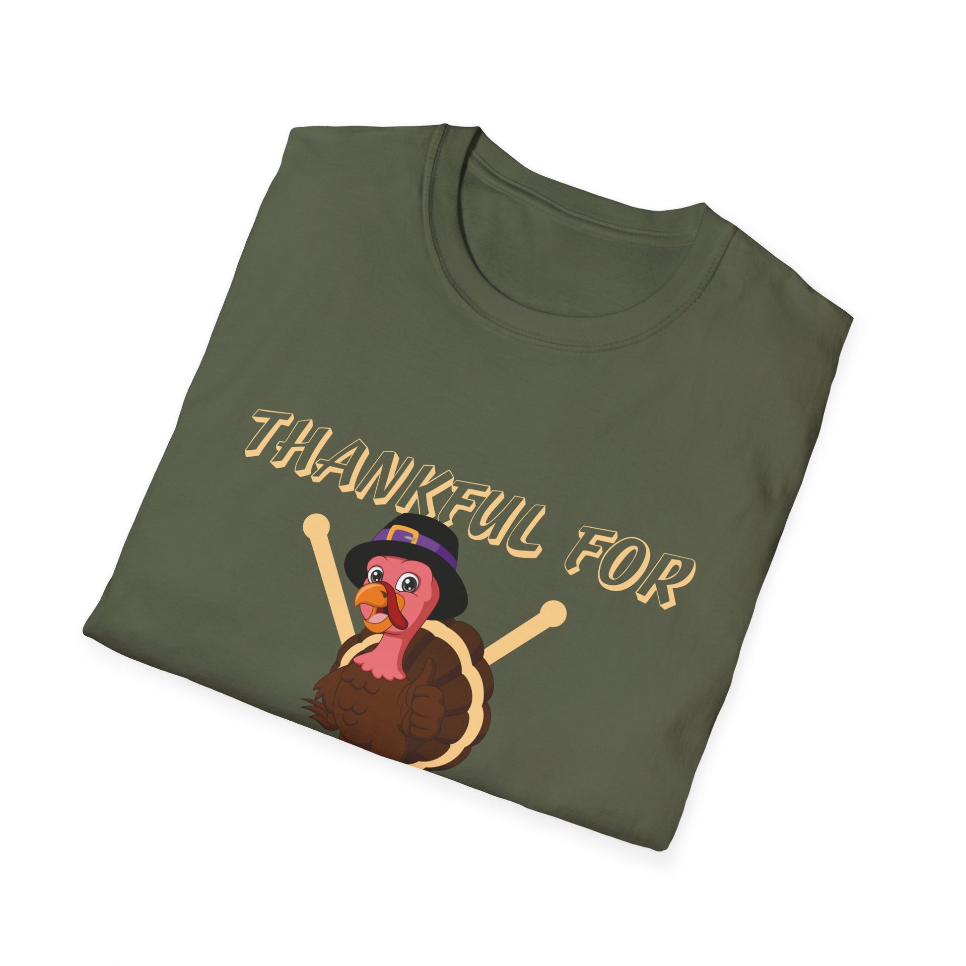 Thankful for Lacrosse Turkey T-Shirt