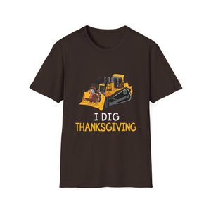 Funny Thanksgiving - I Dig Thanksgiving Tee  Unisex T-Shirt