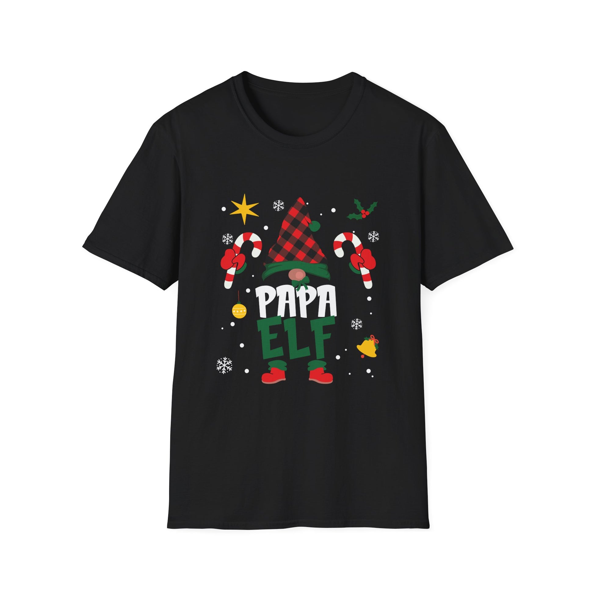 Papa Elf Christmas T-Shirt — Festive Holiday Family Tee