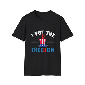 I Pot the D Freedom T-Shirt – Patriotic 4th of July Funny BBQ Tee