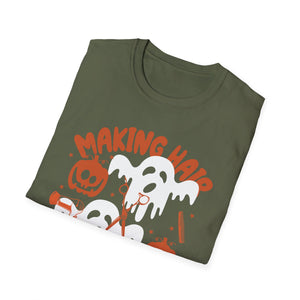 Making Hair Bootiful Tee — Cute Halloween Ghosts & Pumpkins T-Shirt