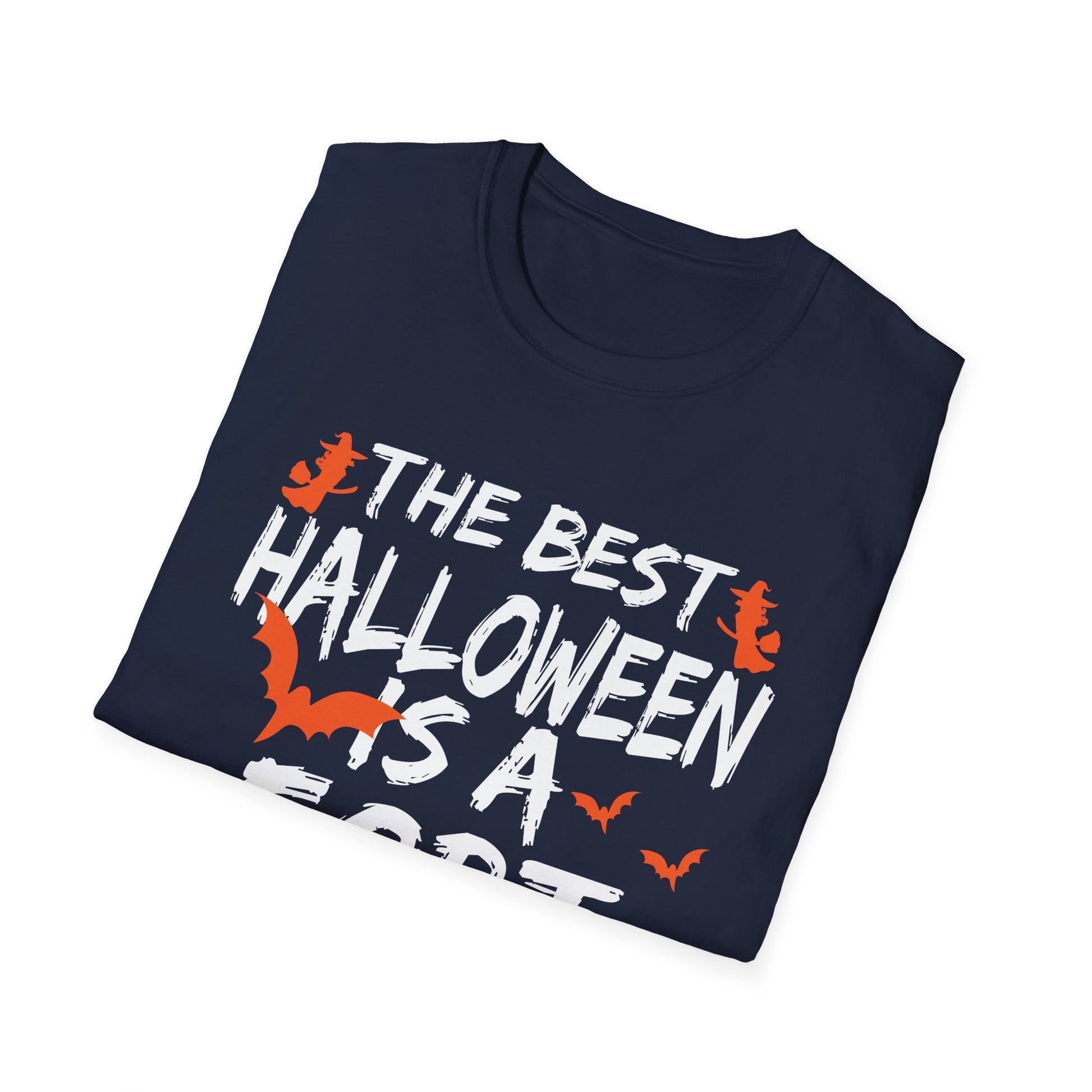 Halloween Fort T-Shirt — "The Best Halloween Is A Fort" Kids & Family Costume Tee