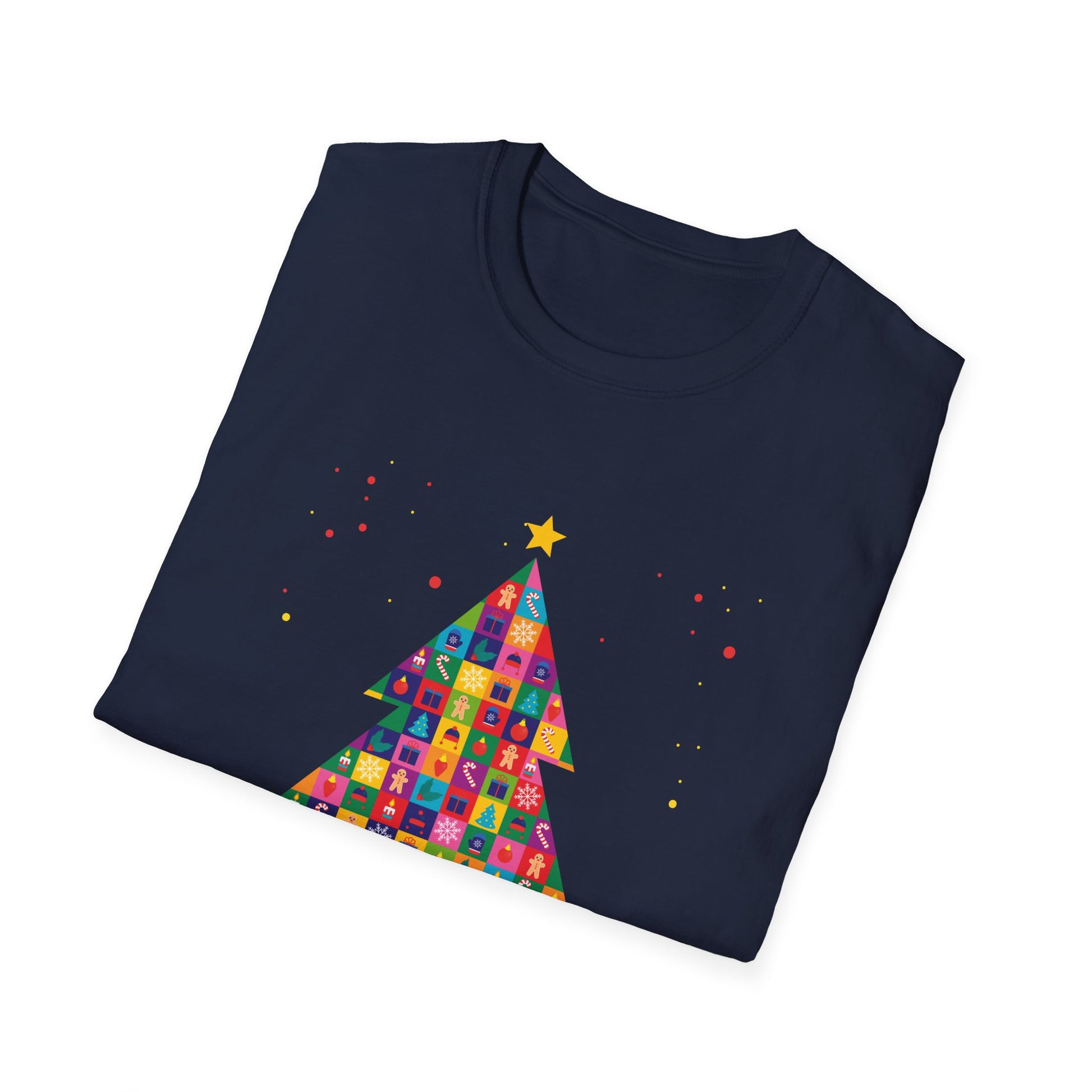 Autism Christmas Tree Autism Christmas Unisex T-Shirt