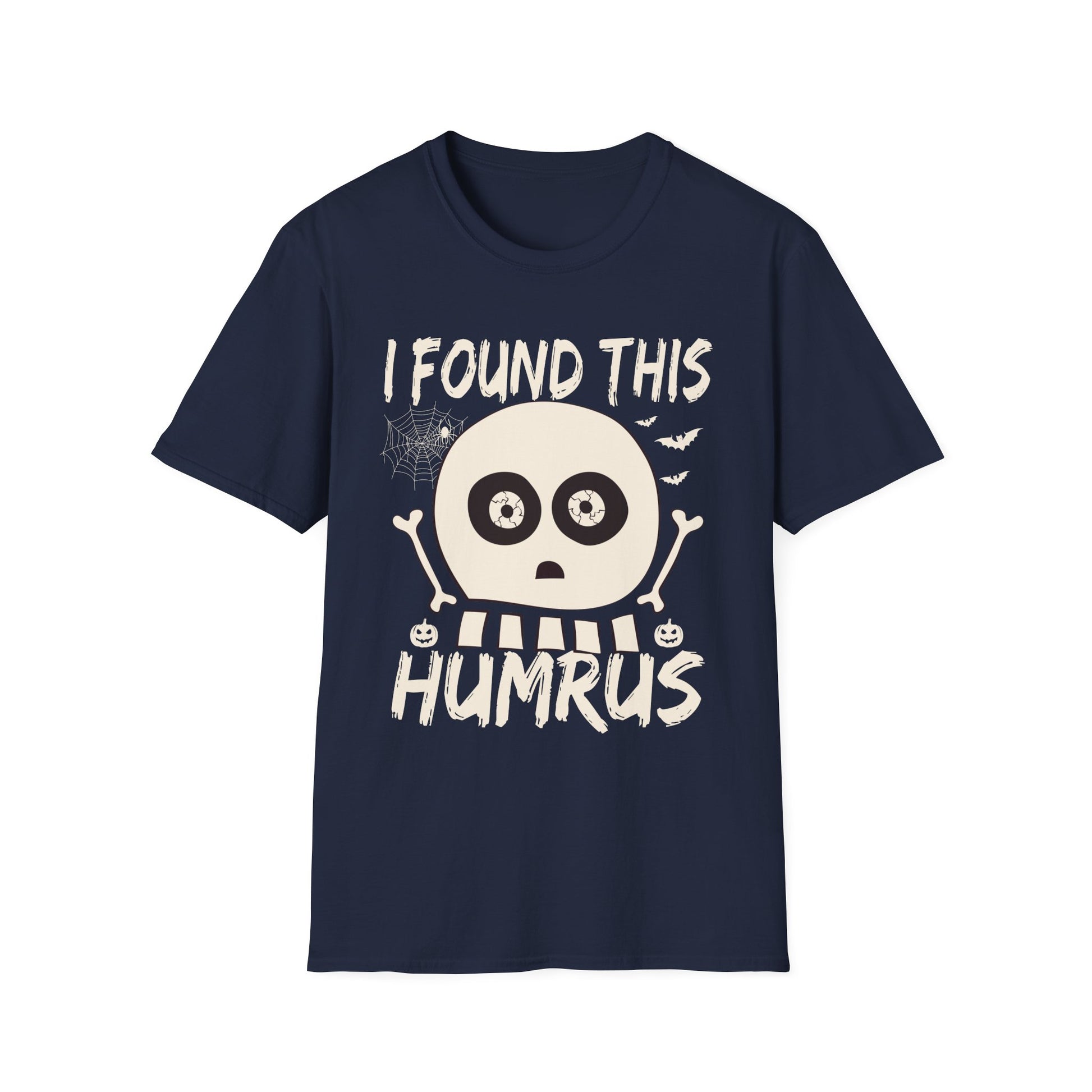 I Found This Humrus Skull T-Shirt — Funny Halloween Pun Tee