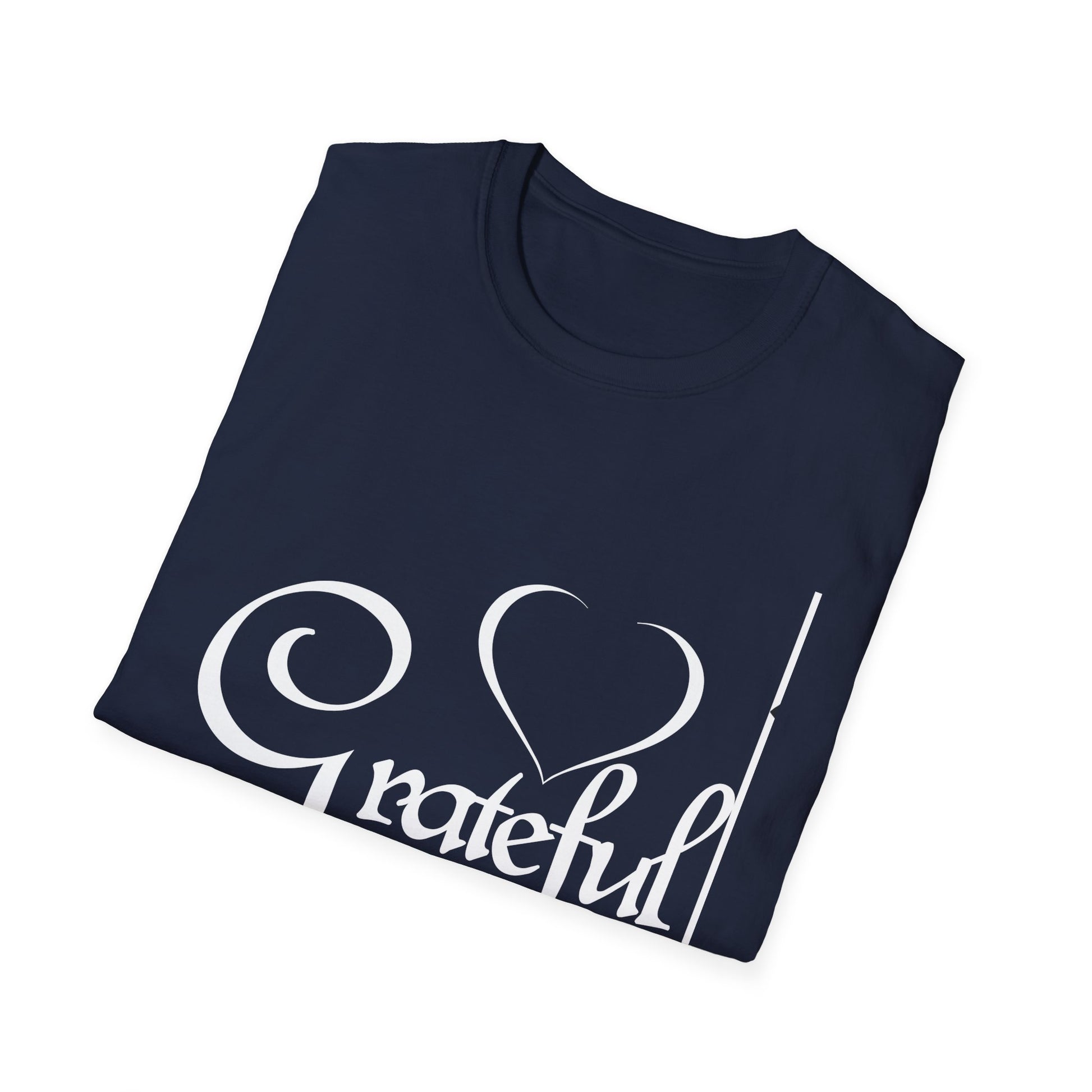 Grateful Heart T-Shirt — Inspirational Thankful Graphic Tee