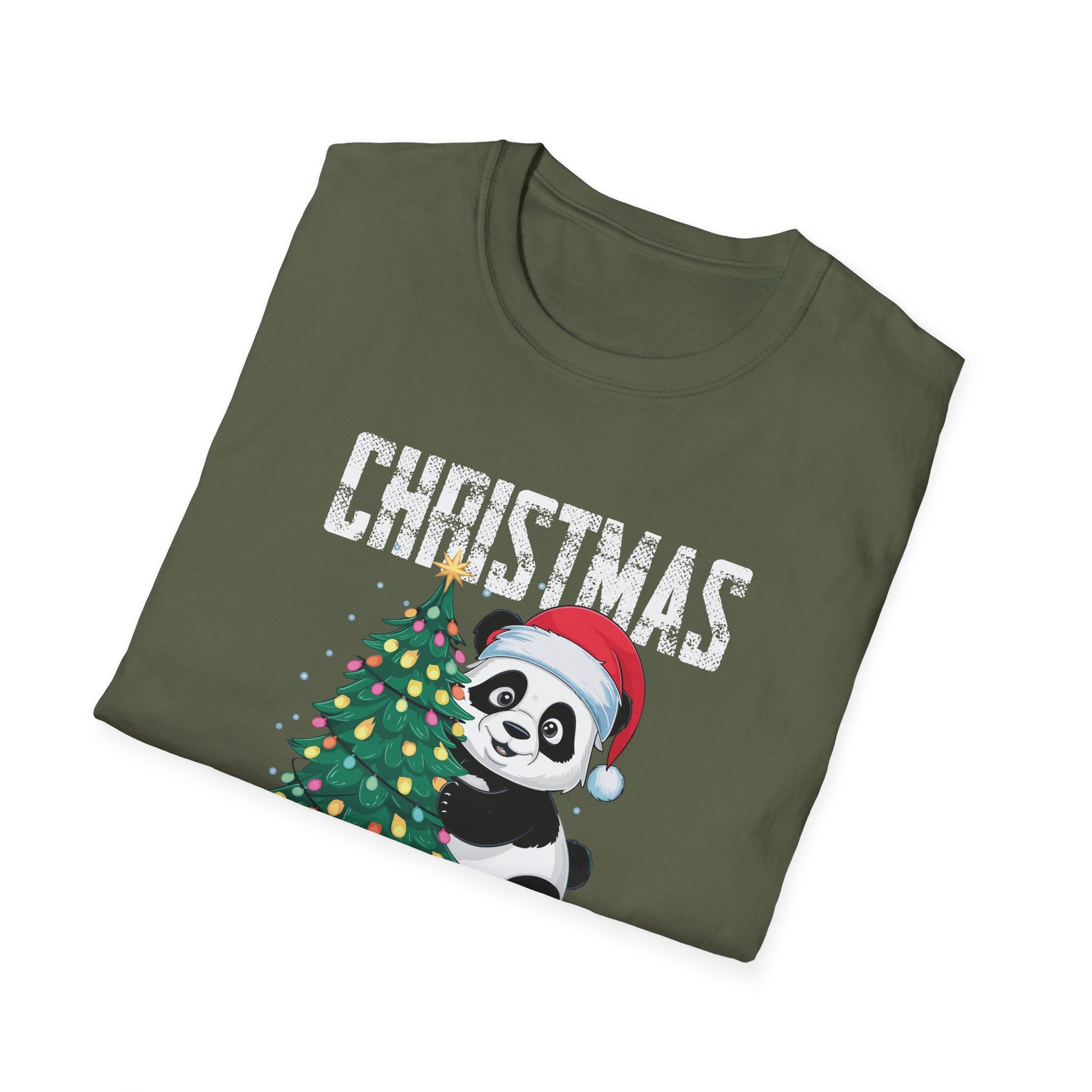 Christmas Cute Panda T-Shirt
