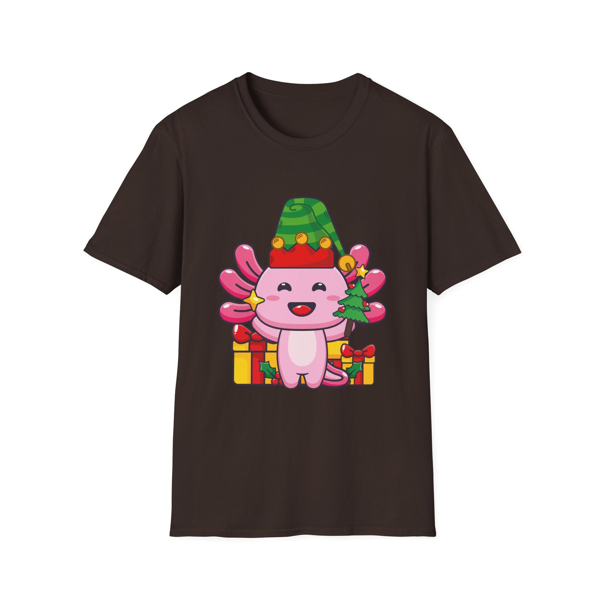 Axololt Christmas Elves Christmas Elf Axolotl Unisex T-Shirt
