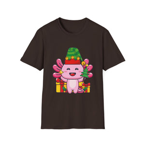 Axololt Christmas Elves Christmas Elf Axolotl Unisex T-Shirt