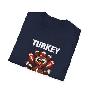 Turkey Moo Funny Thanksgiving Unisex Softstyle T-Shirt