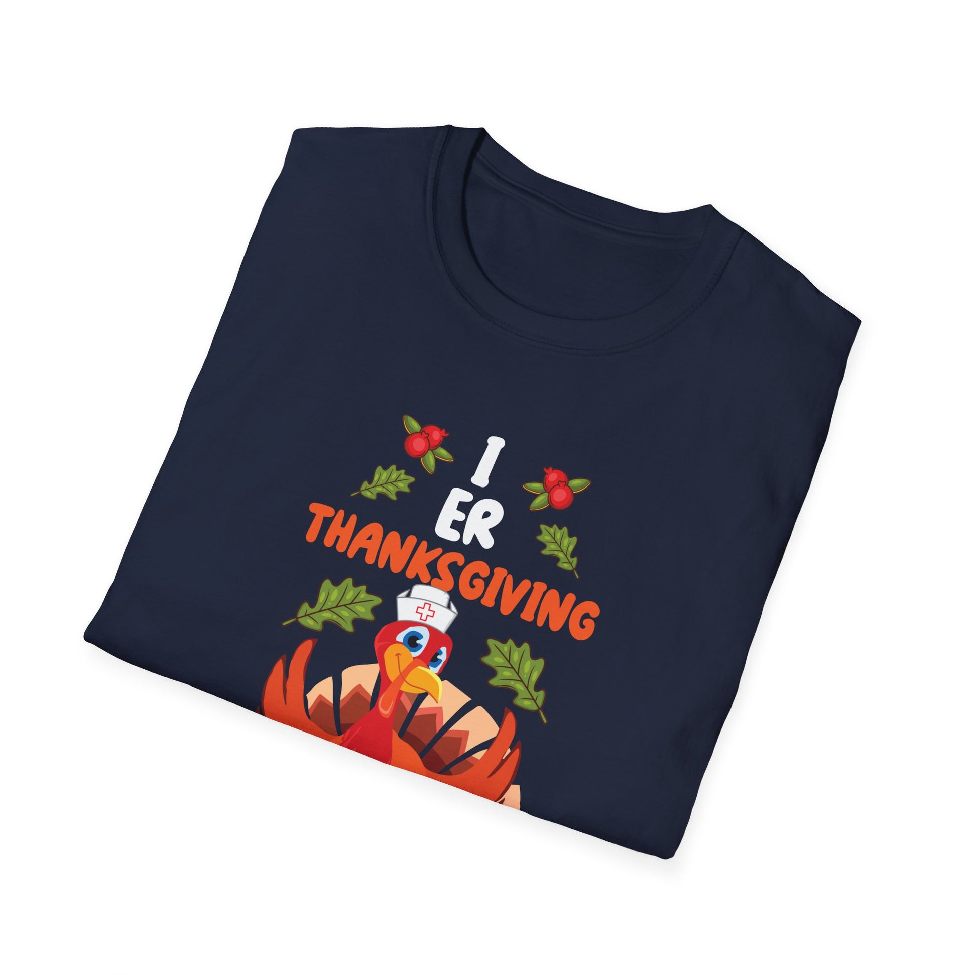 ER Thanksgiving Crew _ Emergency Room Nurse Thanksgiving Premium  Unisex T-Shirt