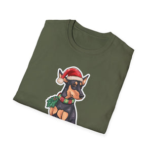 Blue Heeler With Christmas Sweater  Merry Christmas Unisex T-Shirt