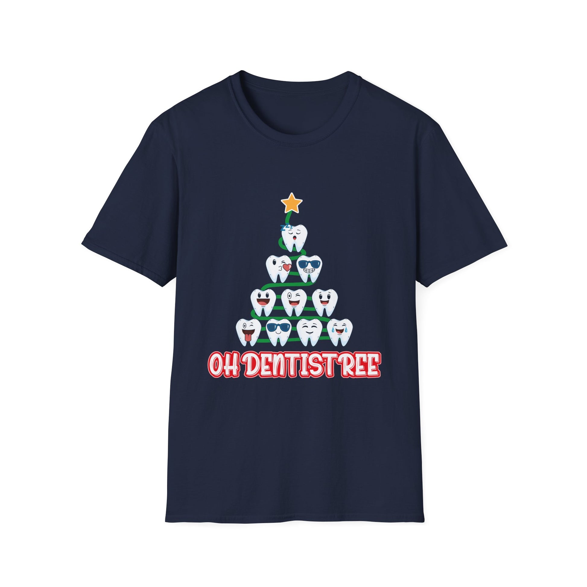 Oh Dentistree T-Shirt — Funny Dental Christmas Tee for Dentists & Hygienists