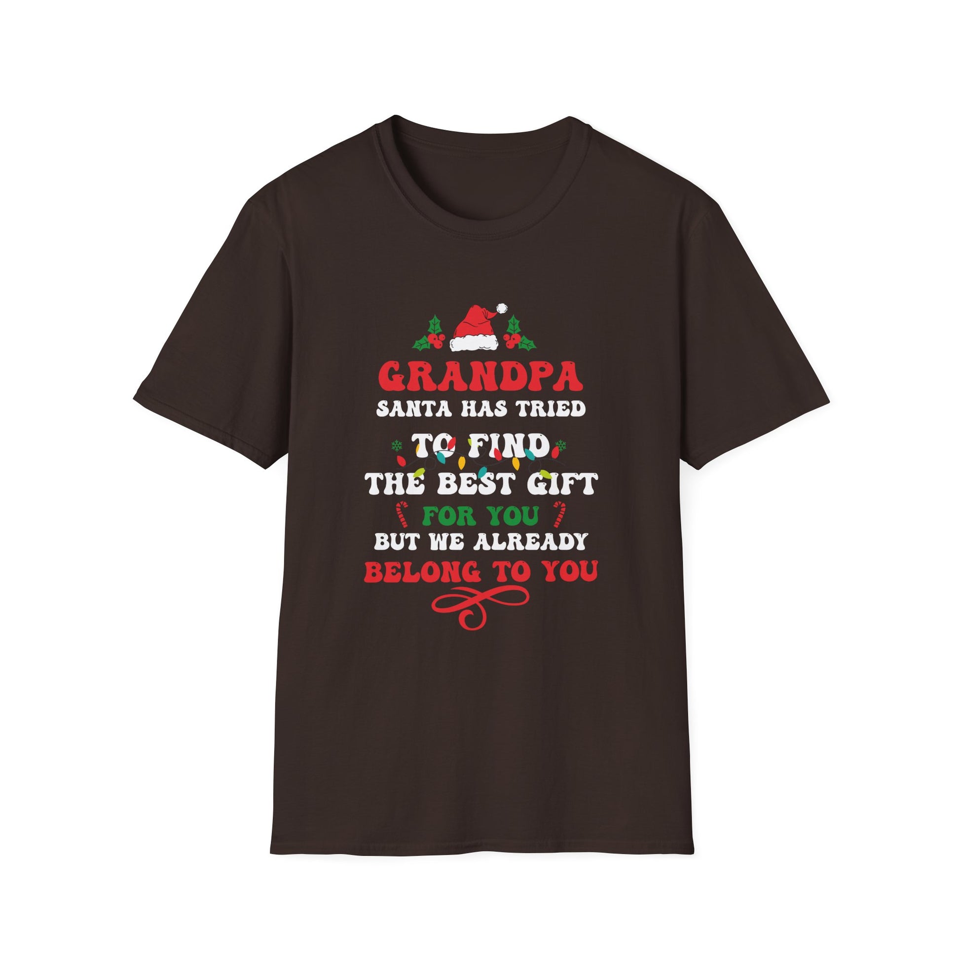 Christmas Shirt For Grandpa Xmas Christmas Granddad Unisex T-Shirt