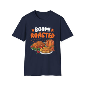 Thanksgiving 'Roasted' Turkey & Pumpkin Pie T-Shirt  Unisex T-Shirt