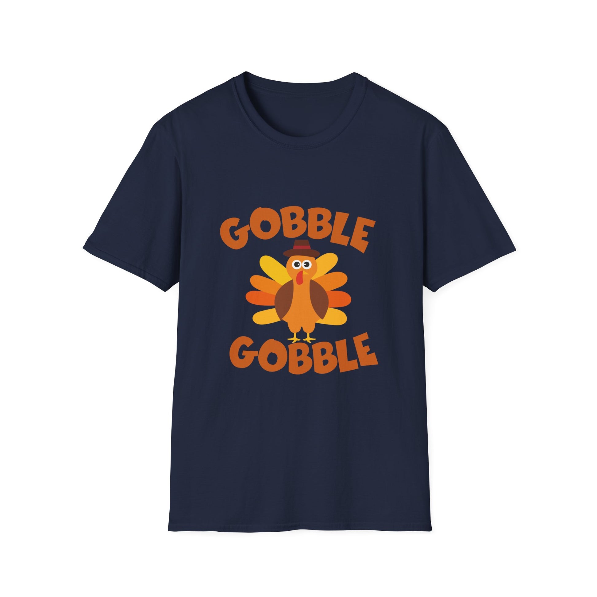 Gobble Gobble Turkey T-Shirt — Cute Thanksgiving Tee for Kids & Adults