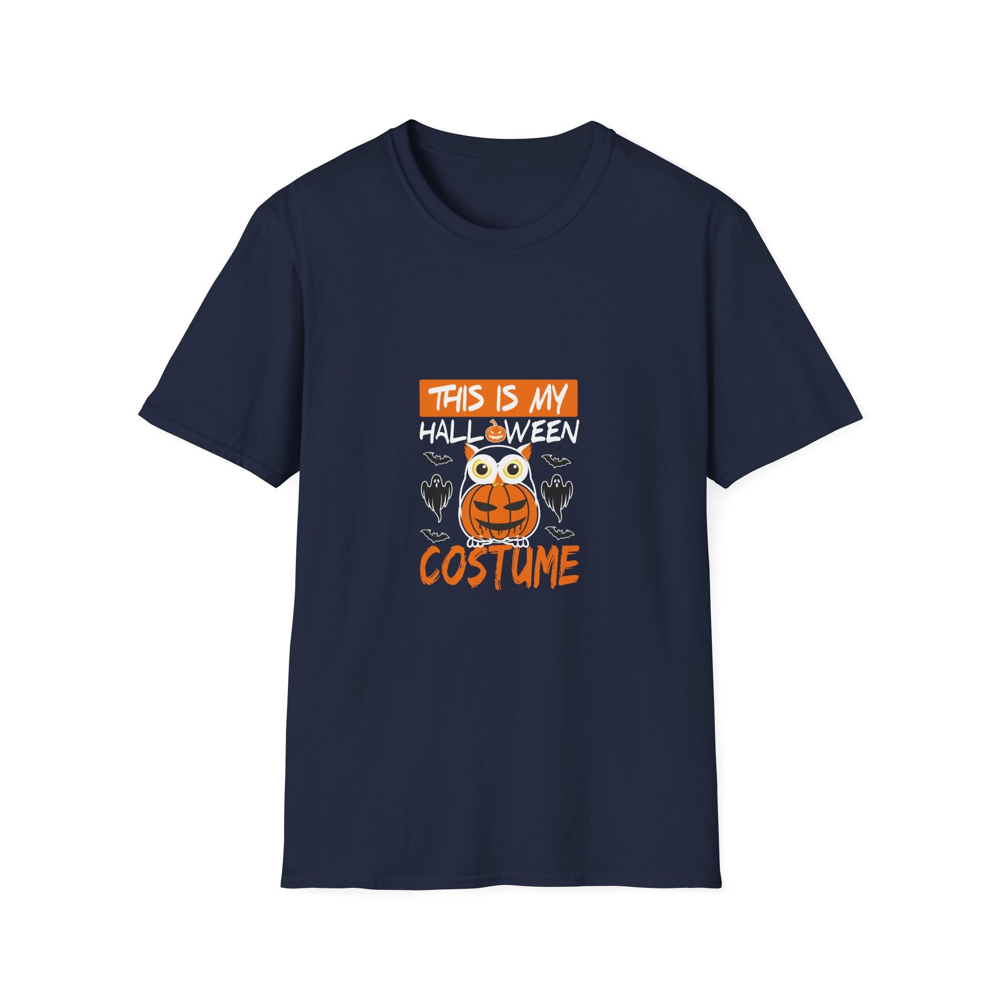 This Is My Halloween Costume T-Shirt — Cute Pumpkin Owl Halloween Tee
