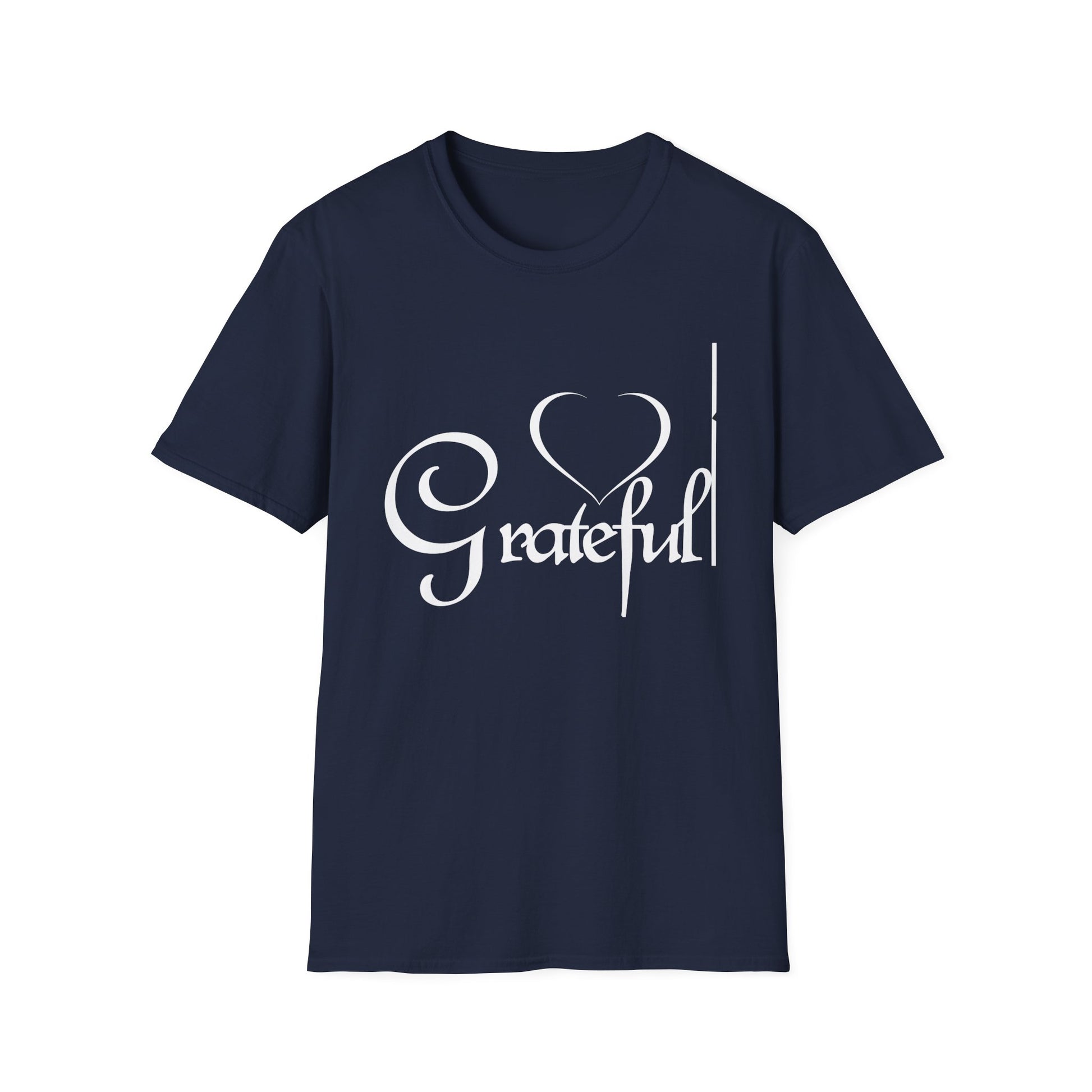 Grateful Heart T-Shirt — Inspirational Thankful Graphic Tee
