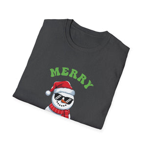 Merry Cruisemas 2025 Christmas Santa Snowman Cruise T-Shirt