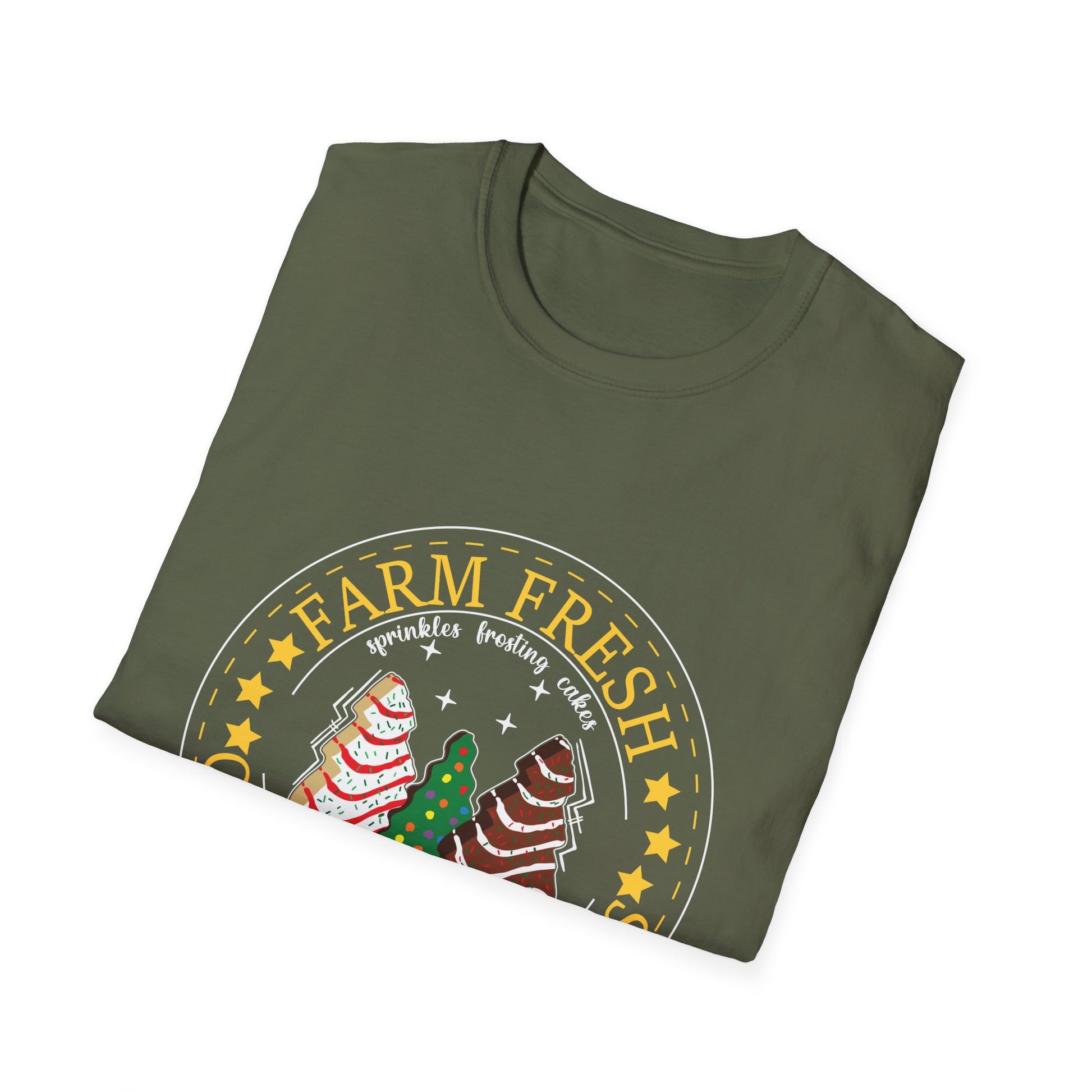 Christmas Tree Farm T-Shirt — "Farm Fresh Christmas Trees" Holiday Tee