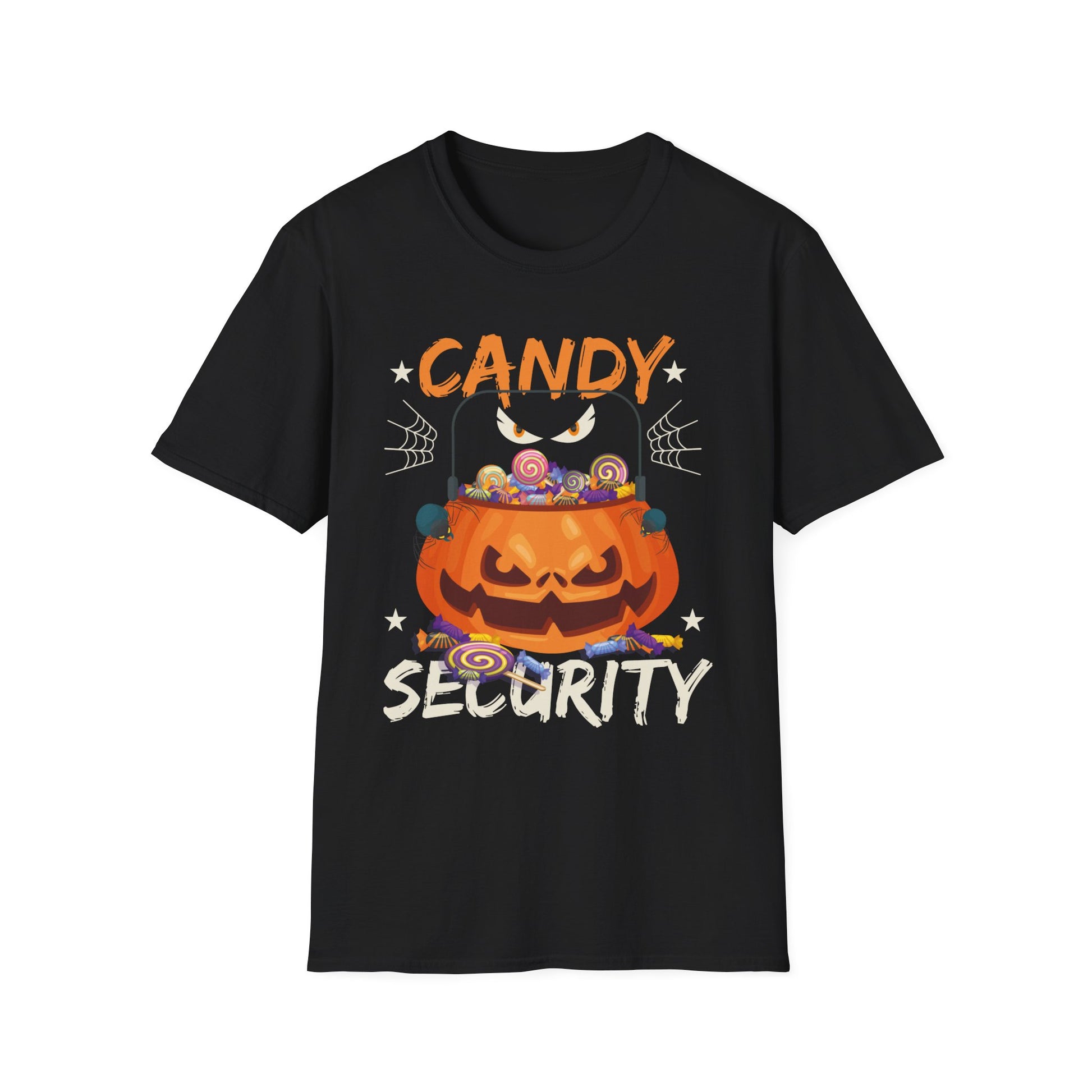 Candy Security _ Halloween Apparel Funny Halloween Tee Unisex Softstyle T-Shirt