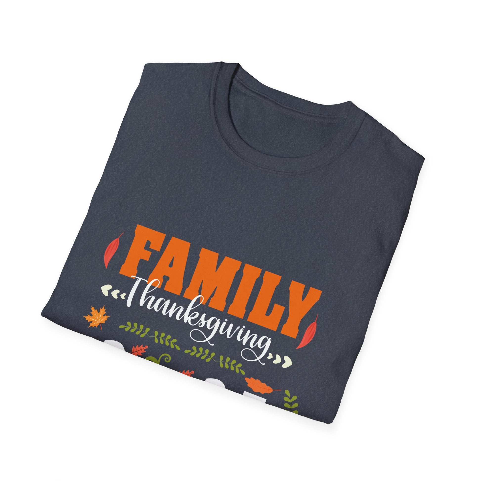 Thankful for My Family 2025 Thanksgiving T-Shirt  Unisex T-Shirt
