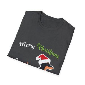 Dachshund Christmas T-Shirt — Merry Christmas Sausage Dog Tee