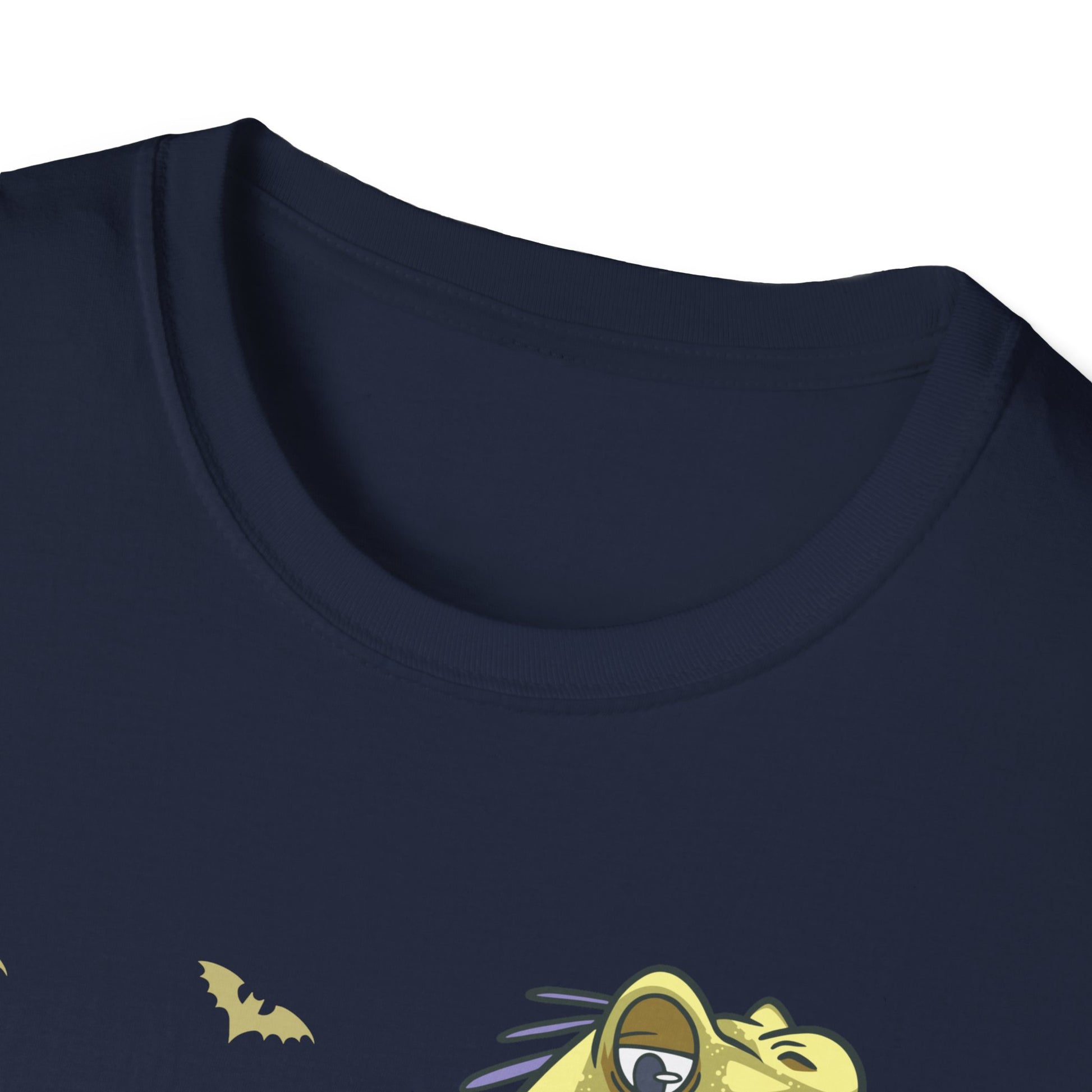Iguana Graphic T-Shirt — Yellow Lizard Illustration Tee