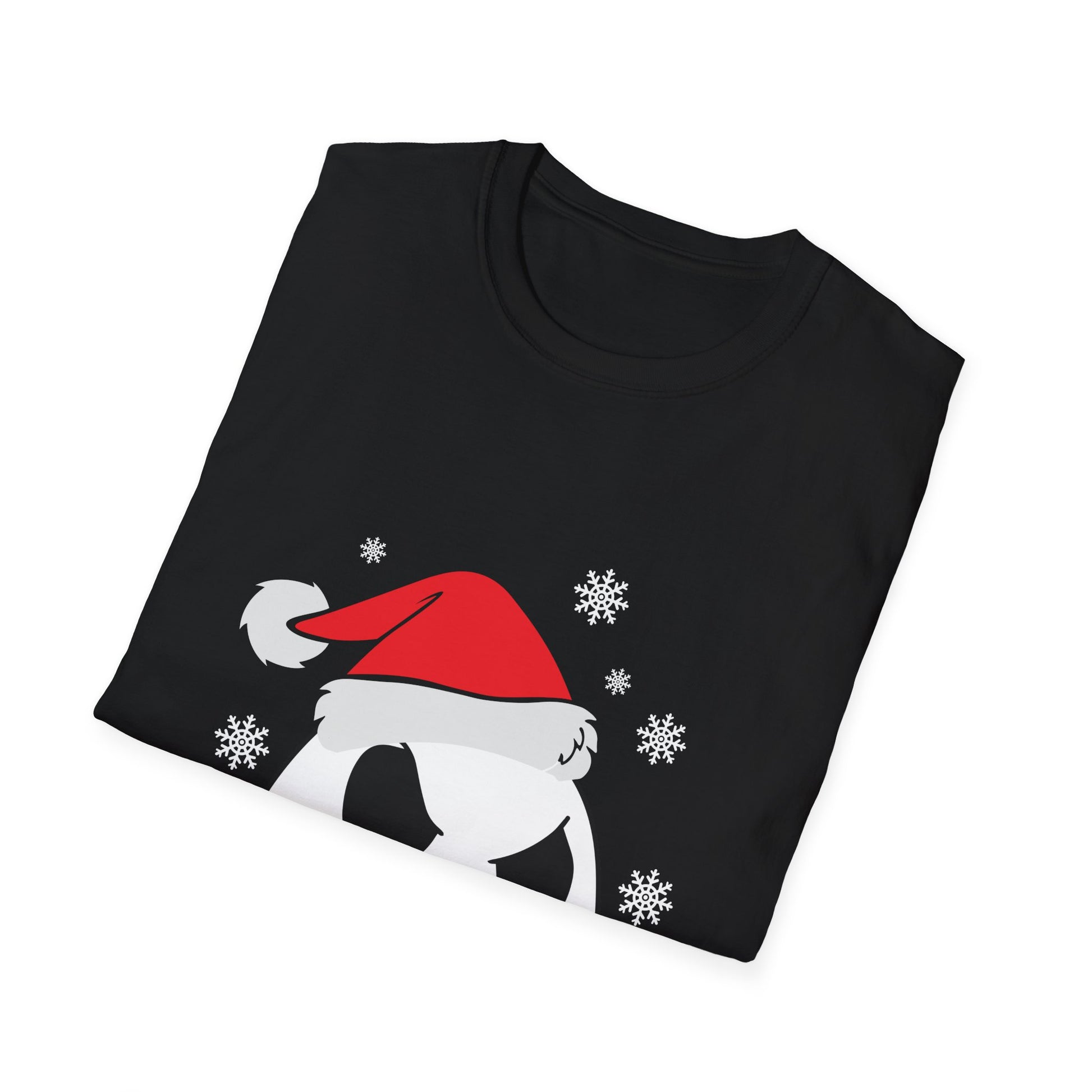 Christmas Skull Tee — Santa Hat Jack Skellington Holiday T-Shirt