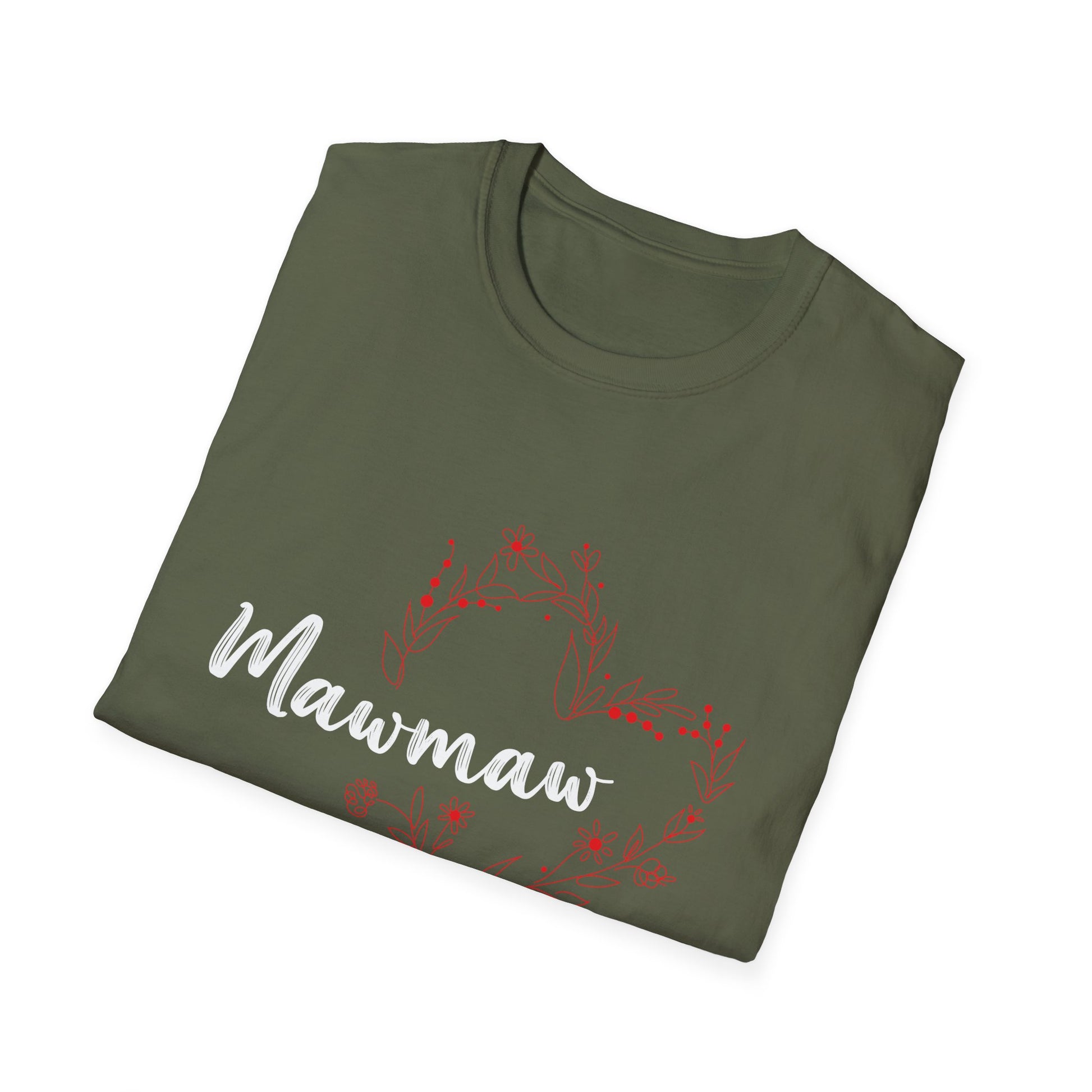 Womens Mawmaw Gift Grandma Christmas Mother_s Day Unisex T-Shirt