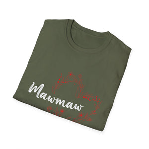 Womens Mawmaw Gift Grandma Christmas Mother_s Day Unisex T-Shirt