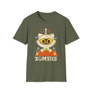 Fun Halloween costume for your Halloween party with cat Tee