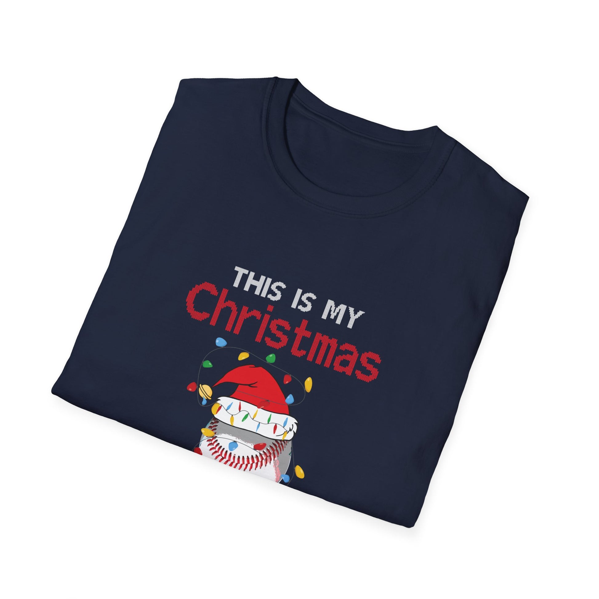 This Is My Christmas Pajama Shirt T-Shirt — Funny Holiday Santa Tee